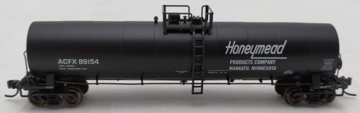 Atlas 30711 N Scale Honeymead 23,500 Gallon Tank Car #89154 LN/Box