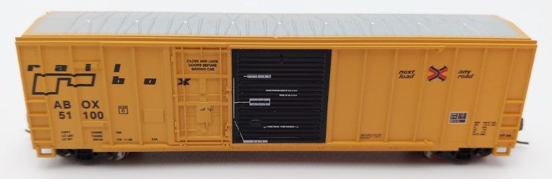 Athearn 24231 N Scale Railbox 50' FMC Exterior Post Combo Door Box Car #51100