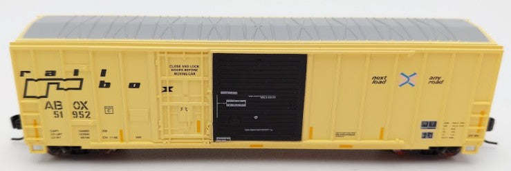 Athearn 24589 N Scale Railbox 50' FMC Exterior Post Combo Door Box Car #51952