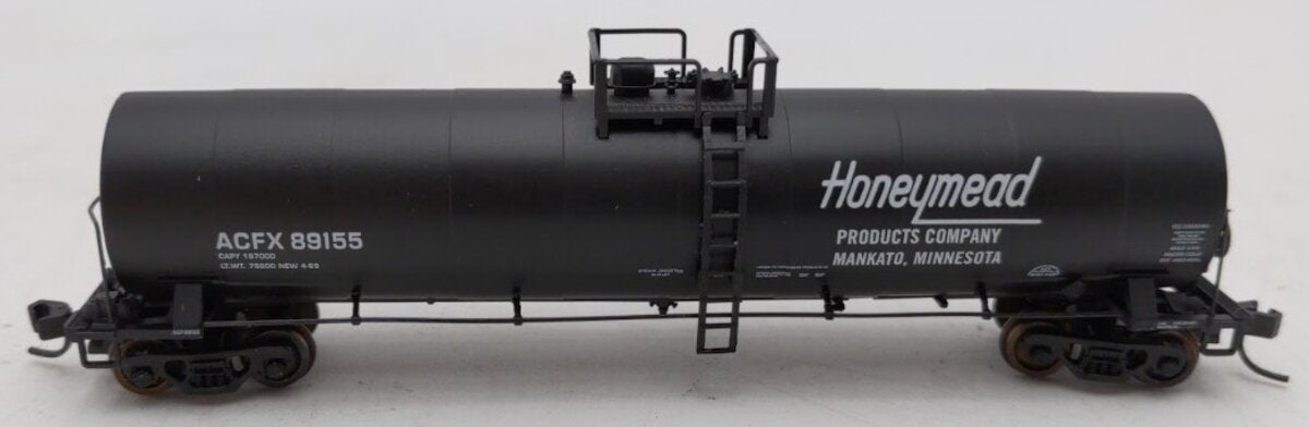 Atlas 30712 N Scale Honeymead 23,500 Gallon Tank Car #89155 EX/Box