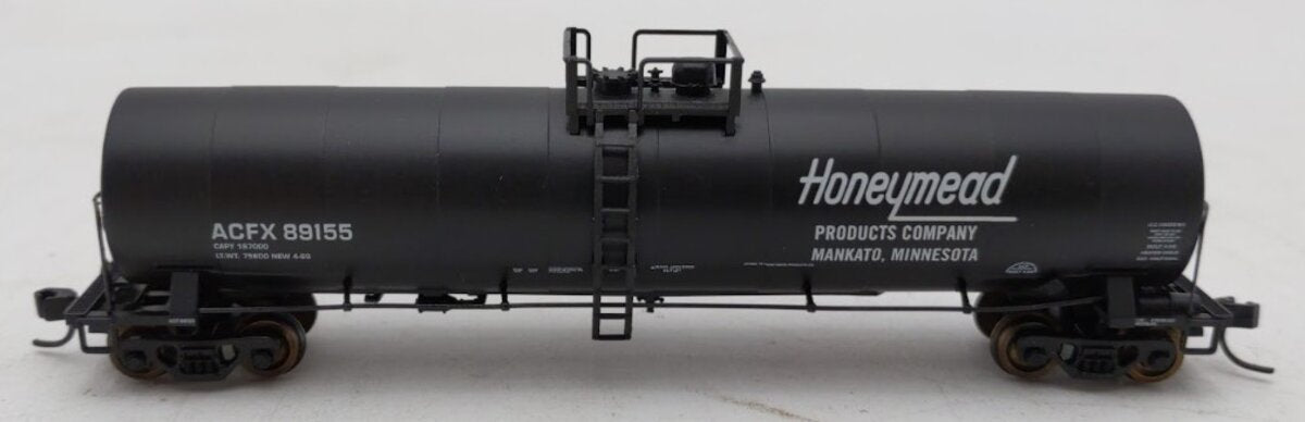 Atlas 30712 N Scale Honeymead 23,500 Gallon Tank Car #89155 EX/Box