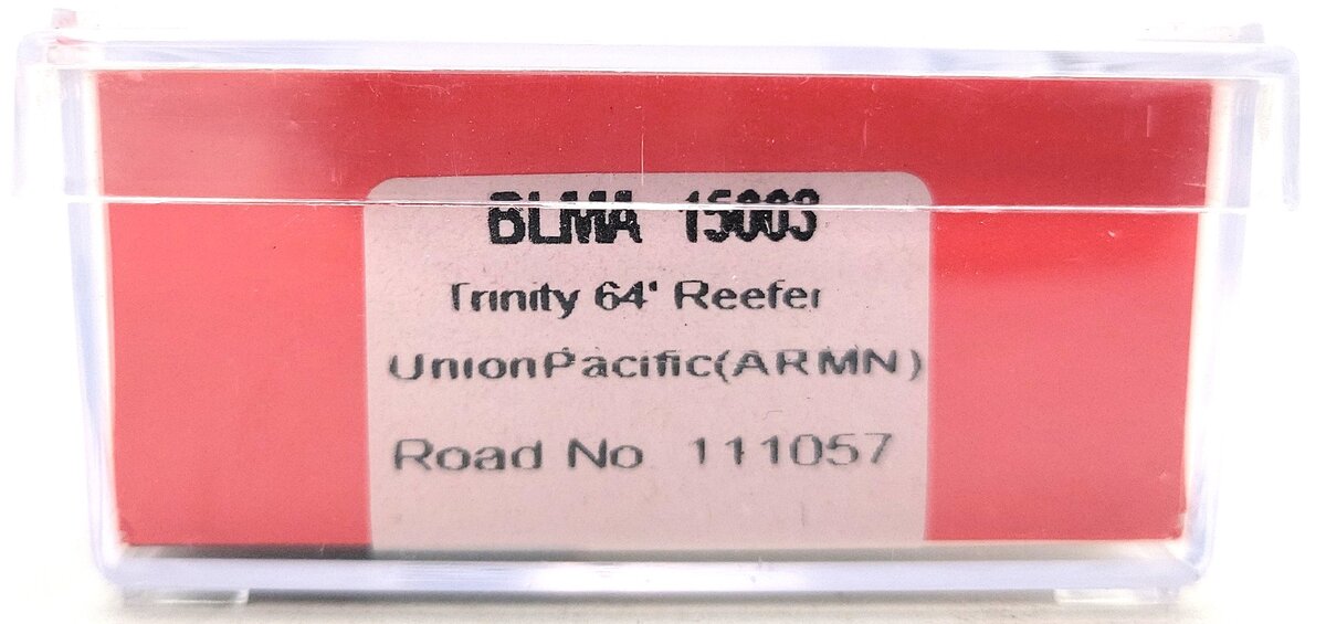 BLMA Models 15003 N Union Pacific Trinity 64' Reefer #111057 LN/Box