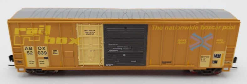 Athearn ATH20089 N Scale 50' FMC Ex-Post Combo Door Box Car RBOX #52039 EX/Box