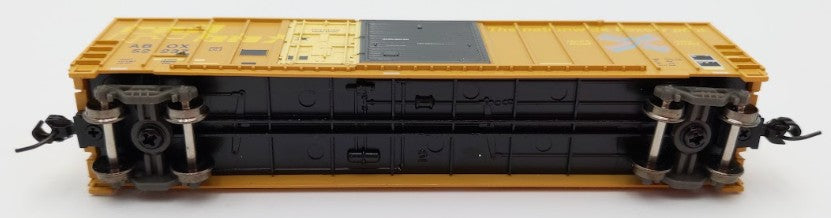 Athearn 20090 N Scale Railbox 50'' FMC Exterior Post Combo Door Boxcar #52237 EX/Box