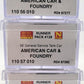 Micro-Trains 99300128 N Scale ACFX Three Car Tank Runner Pack LN/Box