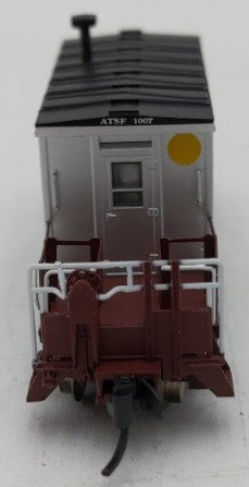 Bluford Shops 24181 N Scale Santa Fe Short Roof Transfer Caboose #1007 LN/Box
