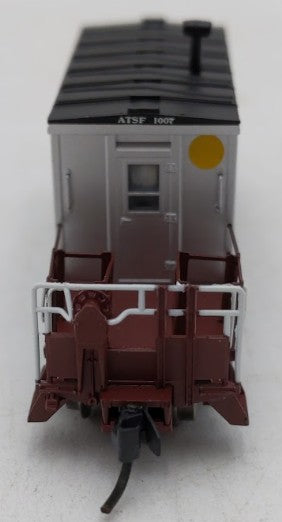 Bluford Shops 24181 N Scale Santa Fe Short Roof Transfer Caboose #1007