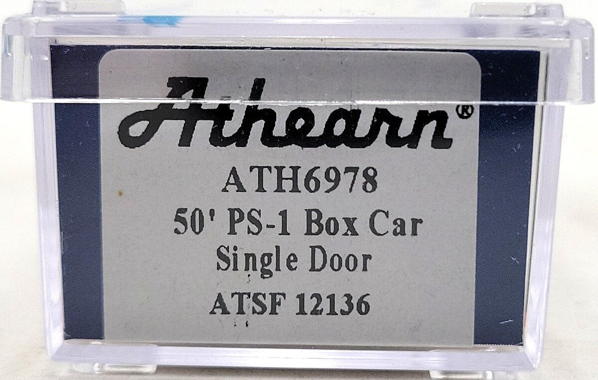 Athearn ATH6978 Santa Fe 50' PS-1 Single Door Boxcar #12136 LN/Box