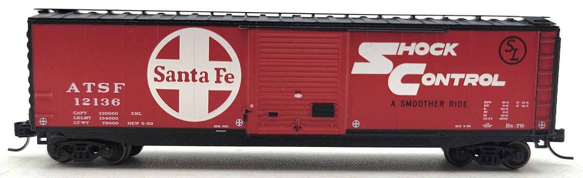 Athearn ATH6978 Santa Fe 50' PS-1 Single Door Boxcar #12136 LN/Box