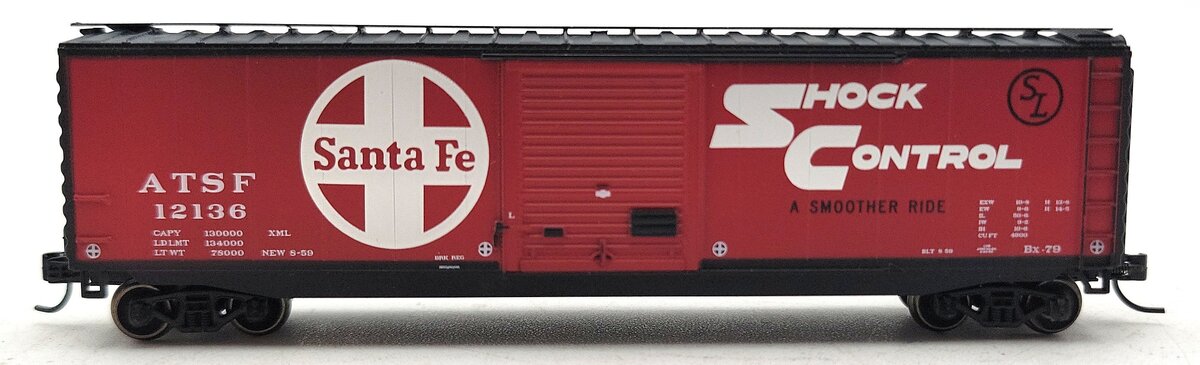Athearn ATH6978 Santa Fe 50' PS-1 Single Door Boxcar #12136 LN/Box