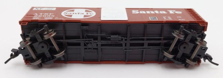 Deluxe Innovations 22658 N Scale Santa Fe XF Series Boxcar #22658 EX/Box