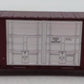 Bluford Shops 86600 N Scale ATSF PS 86' Auto Parts Double Door Boxcar #36672 EX/Box