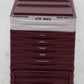 Bluford Shops 86600 N Scale ATSF PS 86' Auto Parts Double Door Boxcar #36672 EX/Box