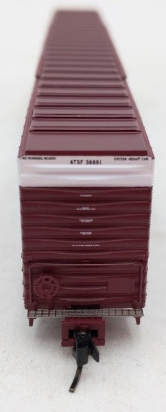 Bluford Shops 86605 N Scale ATSF PS 86' Auto Parts Double Door Boxcar #36691 EX/Box