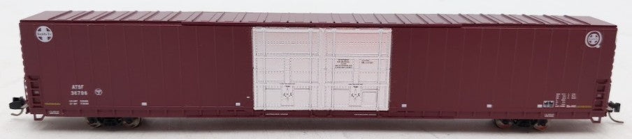 Bluford Shops 86601 N Scale ATSF PS 86' Auto Parts Double Door Boxcar #36706 EX/Box
