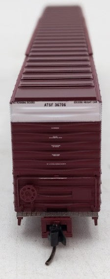 Bluford Shops 86601 N Scale ATSF PS 86' Auto Parts Double Door Boxcar #36706 EX/Box