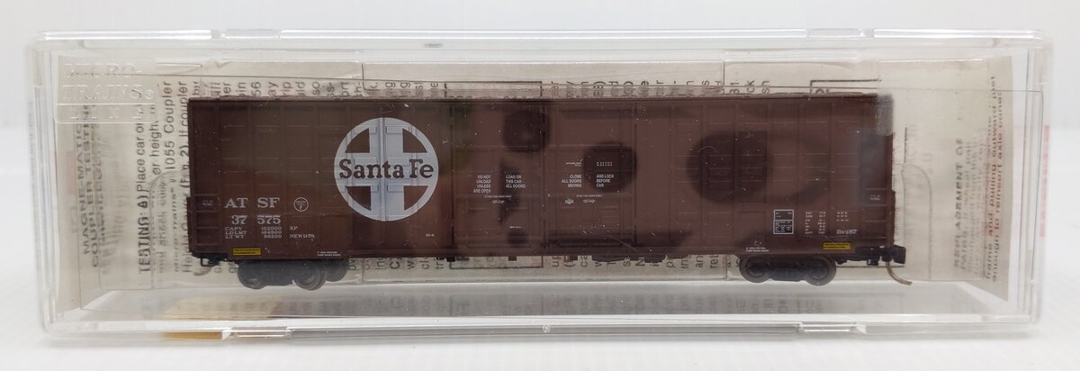 Micro-Trains 10300030 N ATSF 60' Excess Height Double Plug Door Boxcar #37575 LN/Box