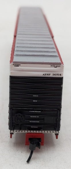 Bluford Shops 188-86491 N Santa Fe 86' Double-Door Auto-Parts Boxcar #36714 EX/Box