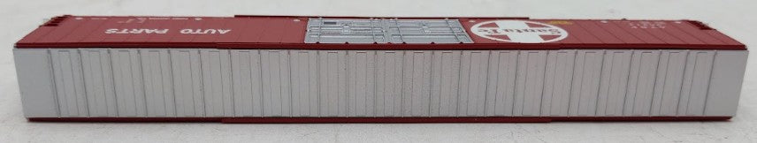 Bluford Shops 188-86491 N Santa Fe 86' Double-Door Auto-Parts Boxcar #36714 EX/Box