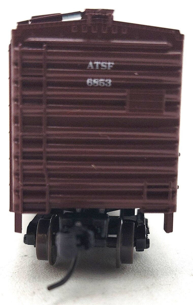Athearn 14188 N Santa Fe 50' PS-1 Double Door Box Blue #6853  EX/Box