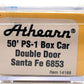 Athearn 14188 N Santa Fe 50' PS-1 Double Door Box Blue #6853  EX/Box