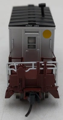 Bluford Shops 24180 N Scale Santa Fe Short Roof Transfer Caboose #1001 EX/Box
