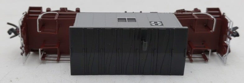 Bluford Shops 24180 N Scale Santa Fe Short Roof Transfer Caboose #1001 EX/Box