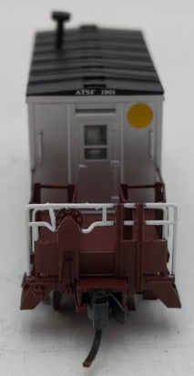 Bluford Shops 24180 N Scale Santa Fe Short Roof Transfer Caboose #1001 EX/Box
