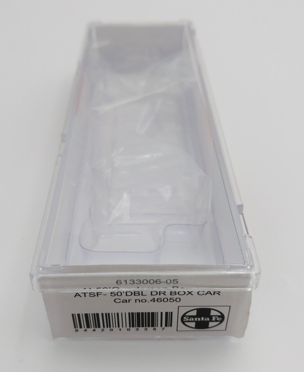 InterMountain 6133006-05 N Scale ATSF 50' Doubel Door Boxcar #46050 LN/Box