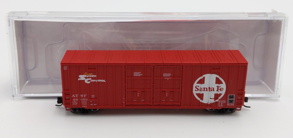 InterMountain 6133006-05 N Scale ATSF 50' Doubel Door Boxcar #46050 LN/Box