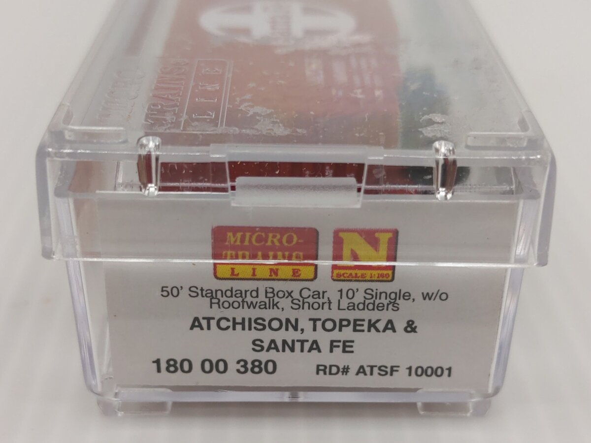 Micro-Trains 18000380 N Atchison, Topeka and Santa Fe 50' Boxcar #10001