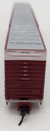 Bluford Shops 86361 N Scale Santa Fe Double Door Auto Parts Boxcar #36715 EX/Box