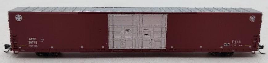 Bluford Shops 86361 N Scale Santa Fe Double Door Auto Parts Boxcar #36715 EX/Box