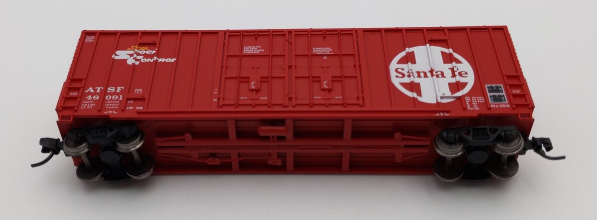 InterMountain 6133006-06 N Scale Santa Fe Double Door Boxcar #46091 LN/Box