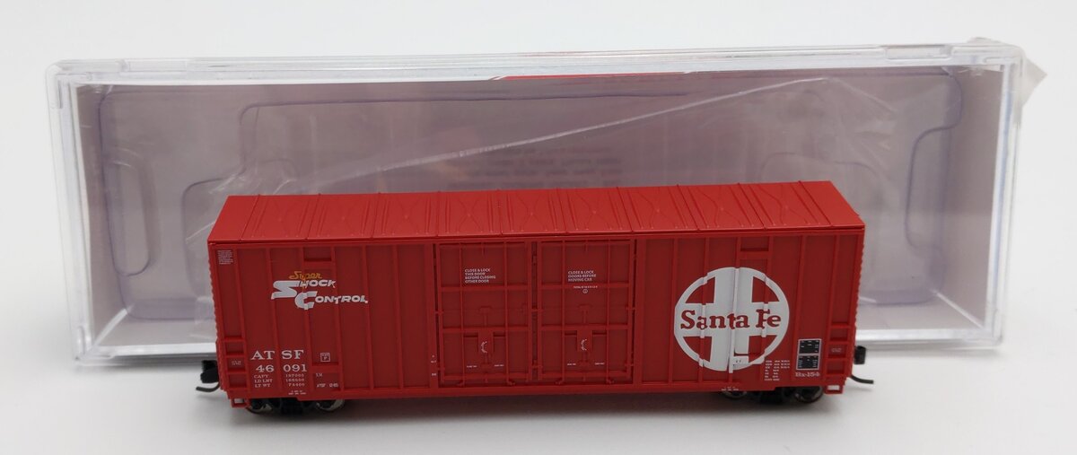 InterMountain 6133006-06 N Scale Santa Fe Double Door Boxcar #46091 LN/Box