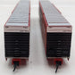 Bluford Shops 86492 N Santa Fe 86' Double Door Auto Parts Boxcar (Set of 2) EX/Box