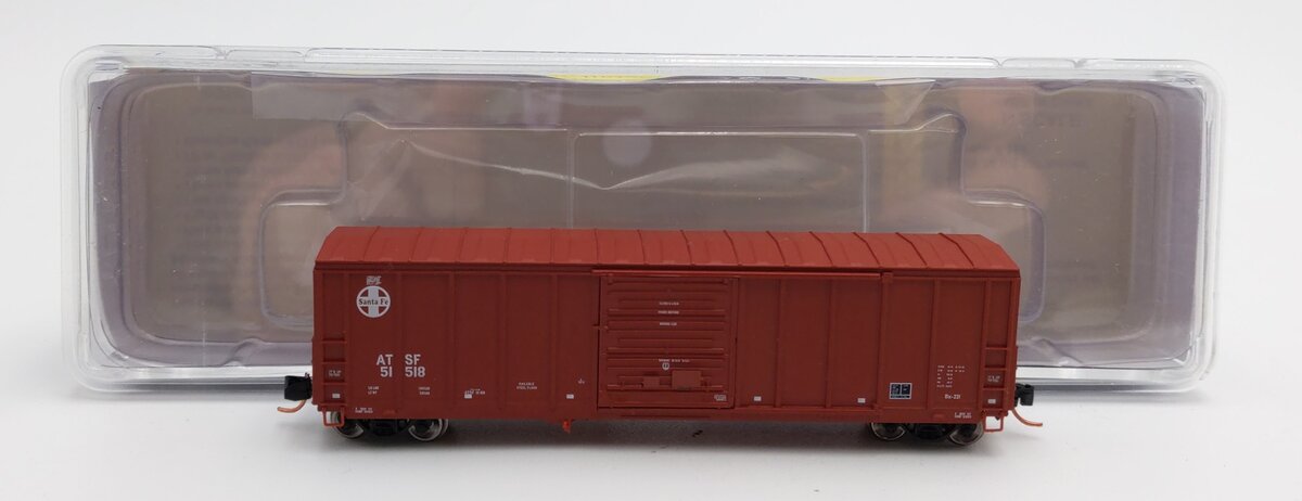 North American Railcar Corp. 11-13003001-04 N Scale ATSF Santa Fe Boxcar #51518 LN/Box