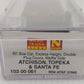 Micro-Trains 10300061 N ATSF 60' Excess Height Double Plug Door Boxcar #37562 LN/Box