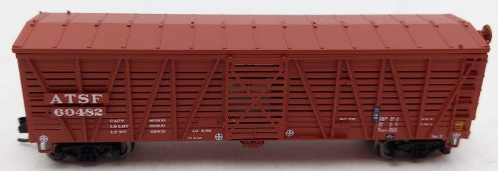 InterMountain 67914-06 N Scale Santa Fe Stock Car #60482 EX/Box