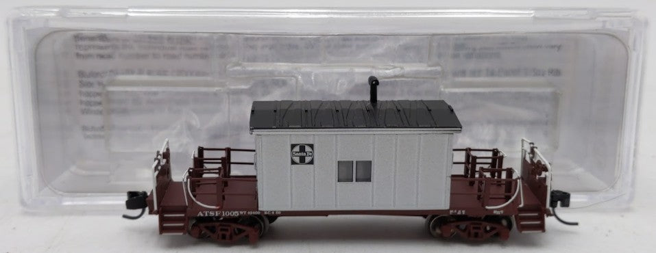 Bluford Shops 24381 N Scale Santa Fe Short Transfer Caboose #1005 EX/Box