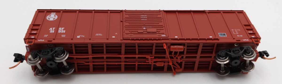 North American Railcar Corp. 11-13003001-02 N Scale ATSF Santa Fe Boxcar #51551 LN/Box