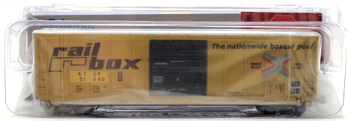 Athearn 2333 N Santa Fe 50' PS 5277 Boxcar #51560 NIB