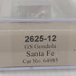 Trainworx Inc. 2625-12 N Scale Santa Fe GS Gondola #64985 LN/Box