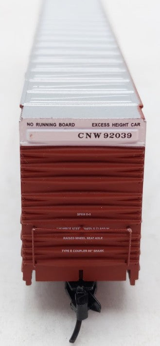 Trainworx Inc. 2805-04 N Scale Chicago & North Western 86' Auto Parts Car #92039 EX/Box