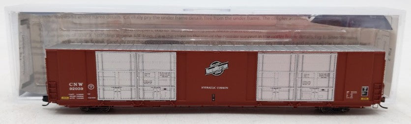 Trainworx Inc. 2805-04 N Scale Chicago & North Western 86' Auto Parts Car #92039 EX/Box