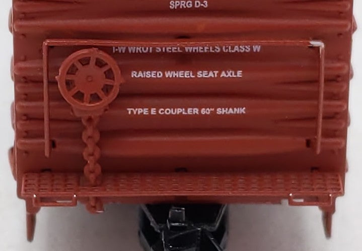 Trainworx Inc. 2805-04 N Scale Chicago & North Western 86' Auto Parts Car #92039 EX/Box