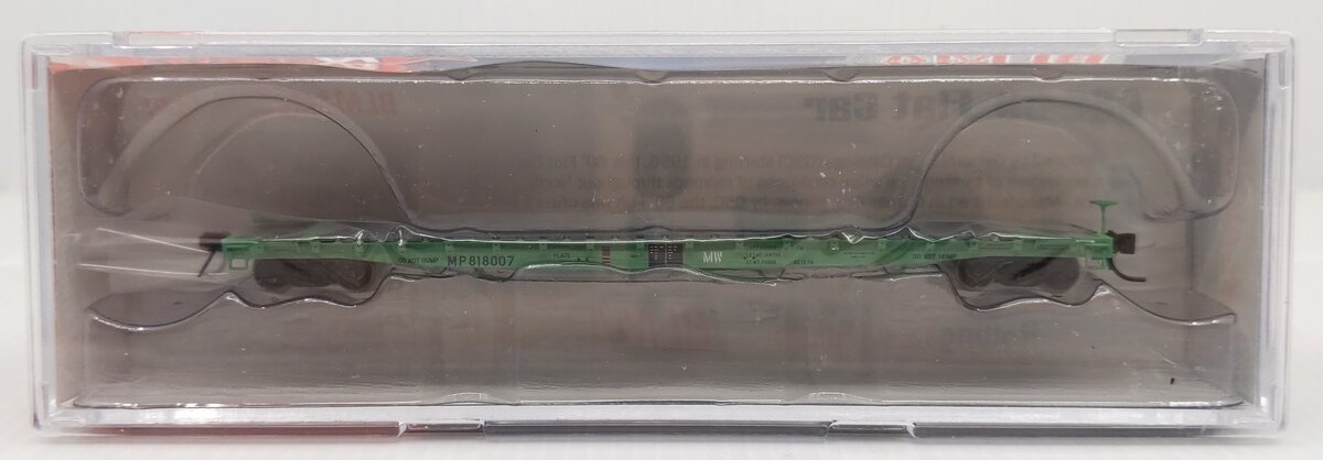 BLMA Models 17037 N Missouri Pacific GSC 60' Flat Car #818007 LN/Box