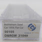 Wheels of Time 50105 N Scale Denver & Rio Grande Western 53'6' Flat Car #21049 LN/Box