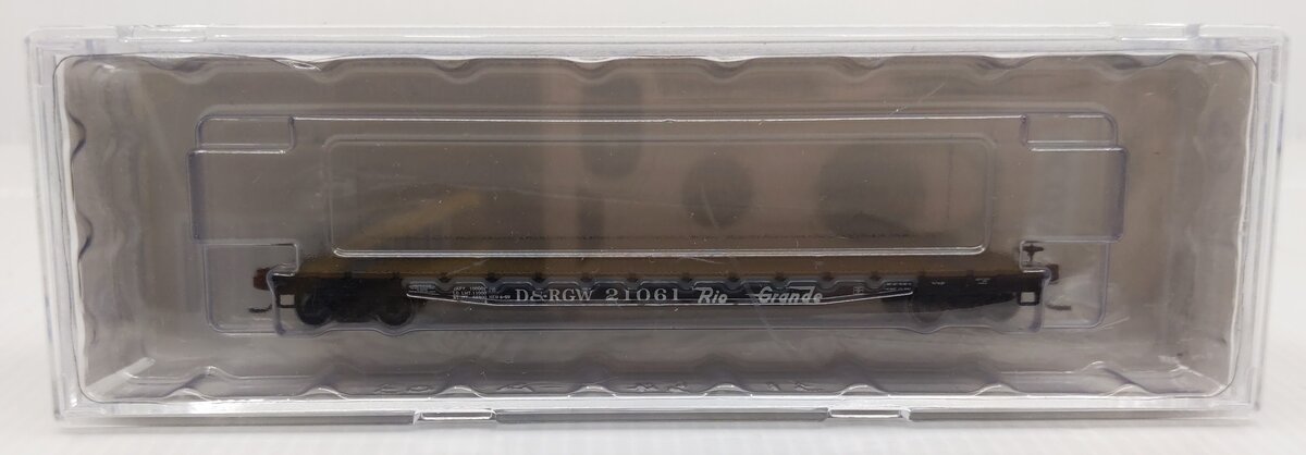 Wheels of Time 50106 N Scale D&RGW 53'6'GS Flatcar #21061 LN/Box