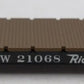 Wheels of Time 50107 N Scale Denver & Rio Grande Western 53'6' Flat Car #21068 LN/Box
